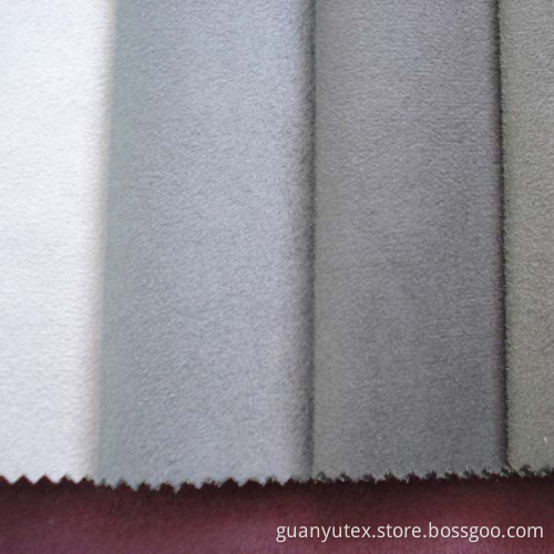 Home Textile Polyester Suede Sofa Fabric Decorative Cloth (G643-46)